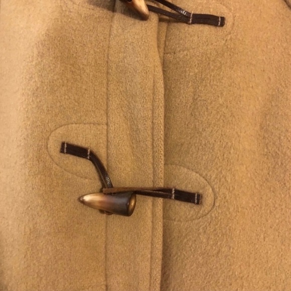 Burberry Tan Trench Coat with Plaid Accents - Picture 4 of 7